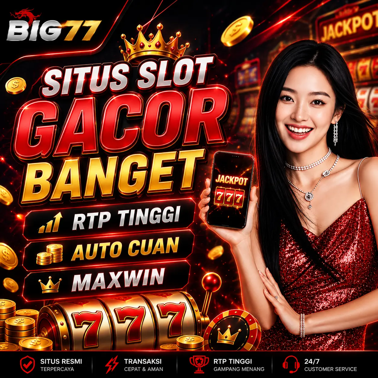 Slot gacor Front Black 